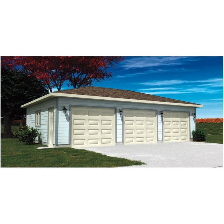 36' x 24' Cottage Garage Package, with Complete Exterior Option