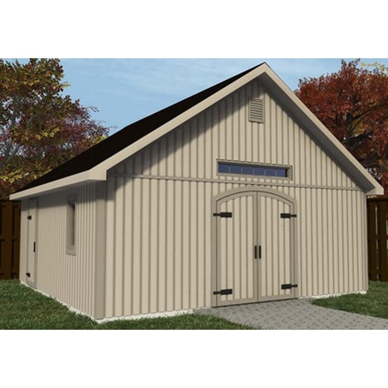 Drywall Option Package, for 20' x 20' Workshop