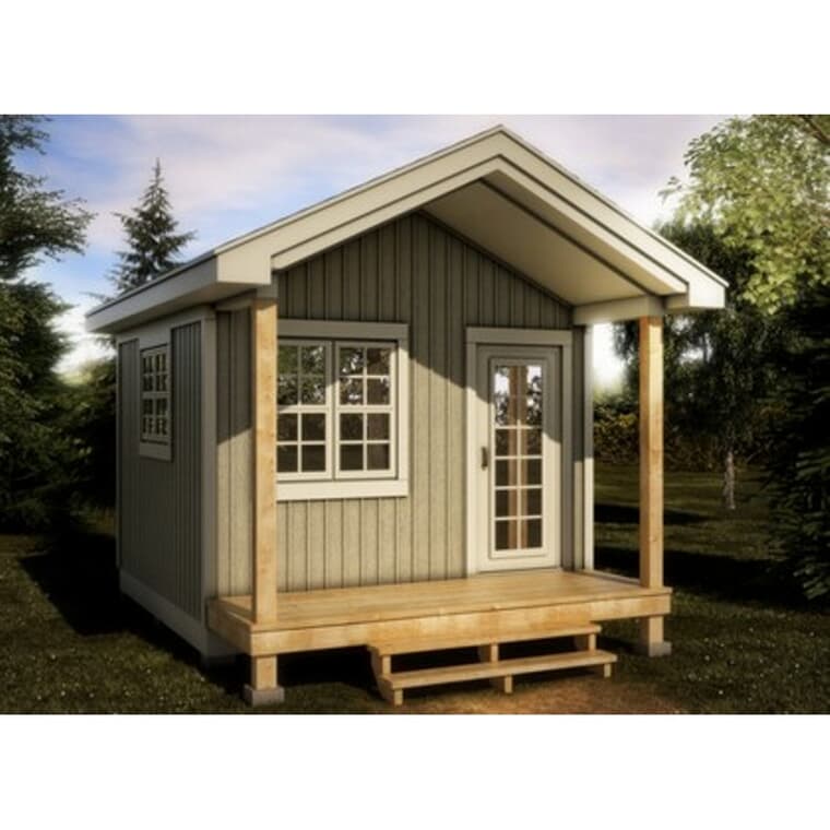Drywall Option Package, for 12' x 12' Bunkie