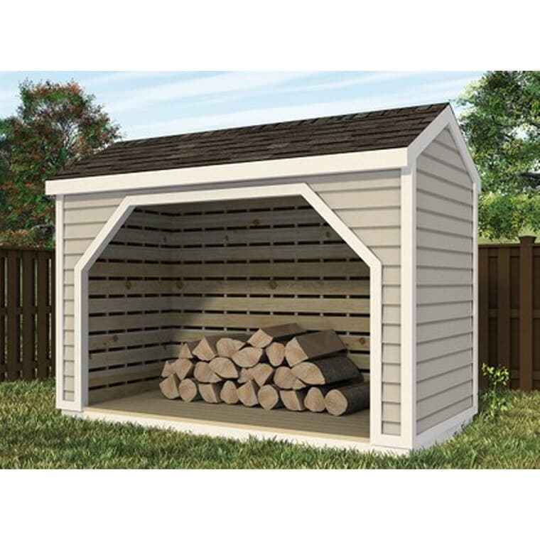 6' x 12' x 8' Basic Wood Storage Gable Shed Package