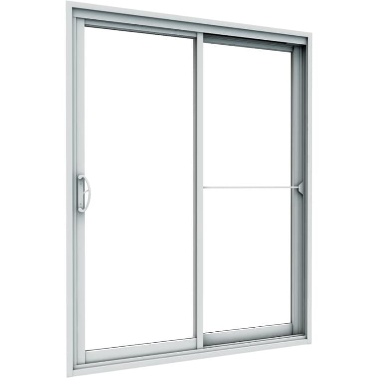 Porte-fenêtre Oreana fixe/opérationnelle de 5 pi x 6 pi 8 po à verre à faible émissivité et revêtement en PVC, avec cadre de 5-1/2 po