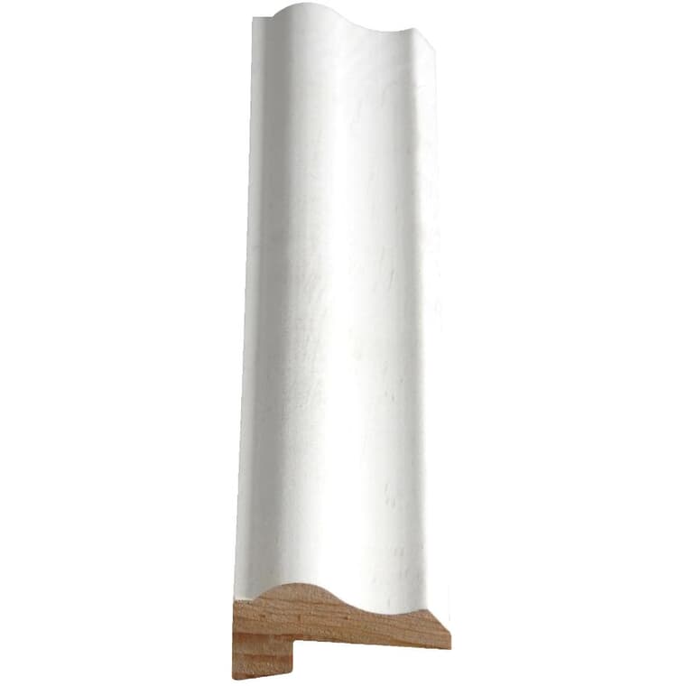 13/16" x 1-5/8" x 8' Finger Jointed Pine Primed Plywood Cap Moulding