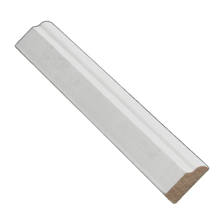 5/16" x 1-1/16" x 7' Finger Jointed Pine Primed Colonial Stop Moulding