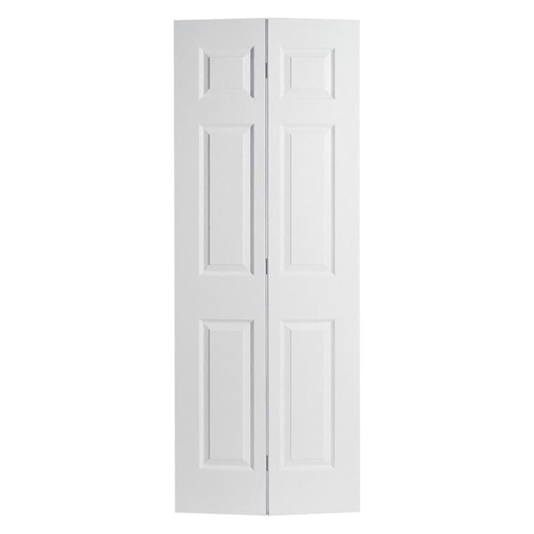 28" x 80" 6 Panel Bifold Door