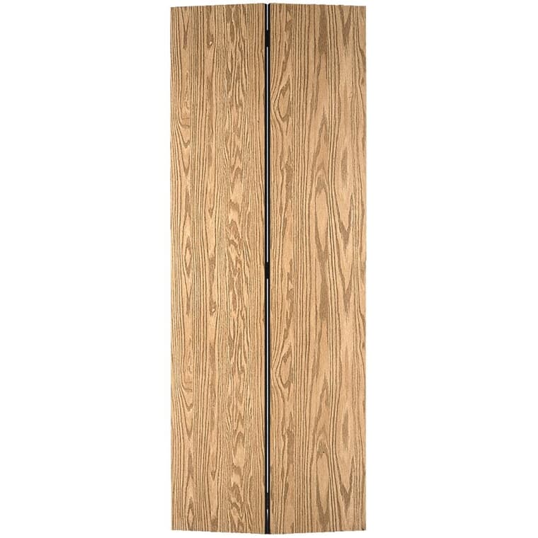 30" x 80" Marquis Oak Bifold Door
