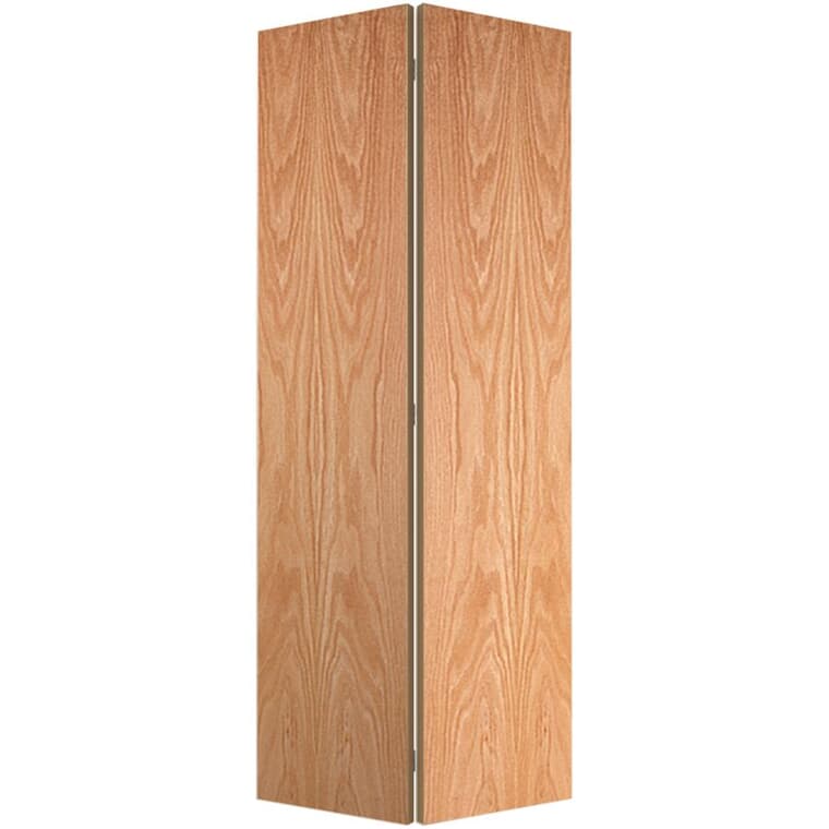Red Oak Bifold Door - 24" x 80"