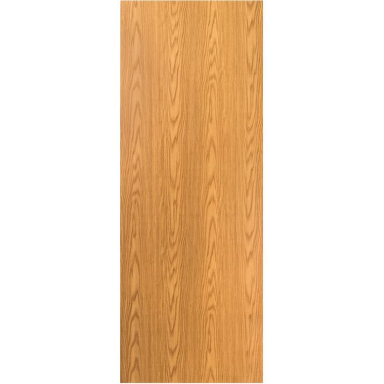 Alpine Oak Slab Door - 34" x 80"