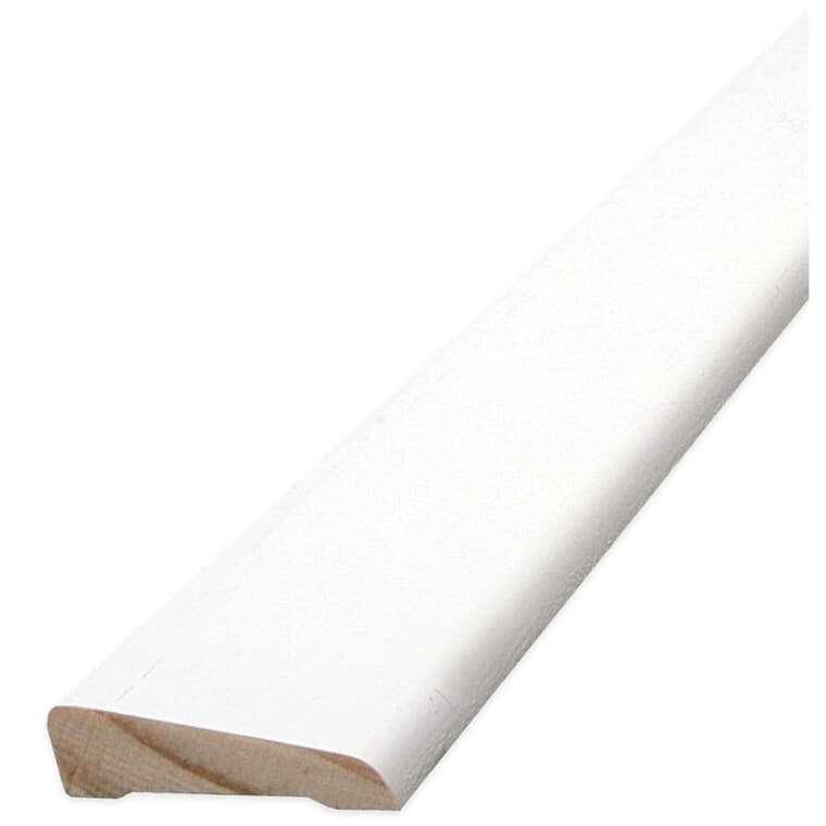 7/16" x 1-7/16" Finger Jointed Pine Primed Bevelled Casing Moulding, by Linear Foot