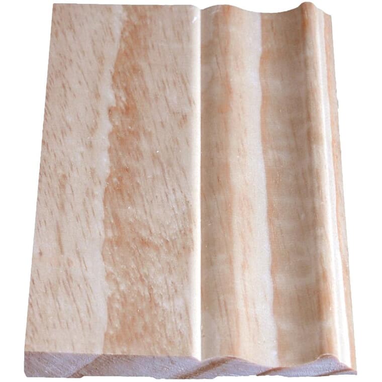 3/8" x 4-1/8" x 8' Pine Colonial Baseboard Moulding