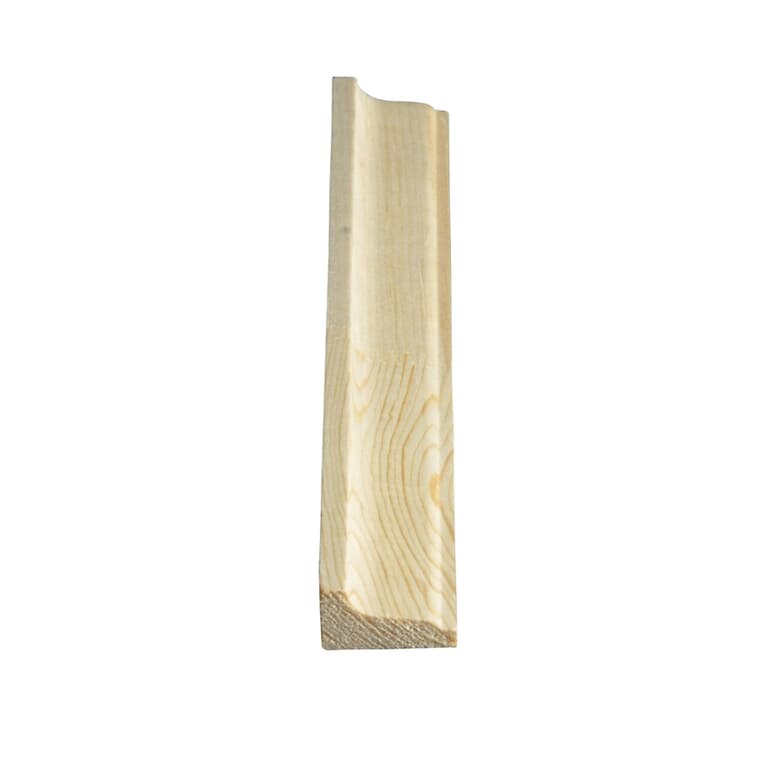 9/16" x 1-1/8" x 8' Finger Jointed Pine Panel Moulding
