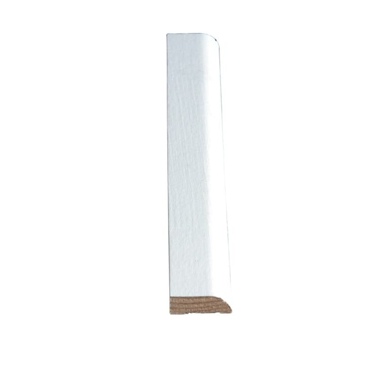 5/16" x 1-1/16" x 7' Pre-Finished White Stop Moulding