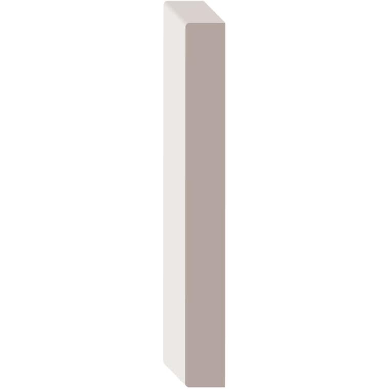 Primed MDF Surfaced Four Sides Eased Two Edges Moulding - 5/8" x 3-1/2", by Linear Foot