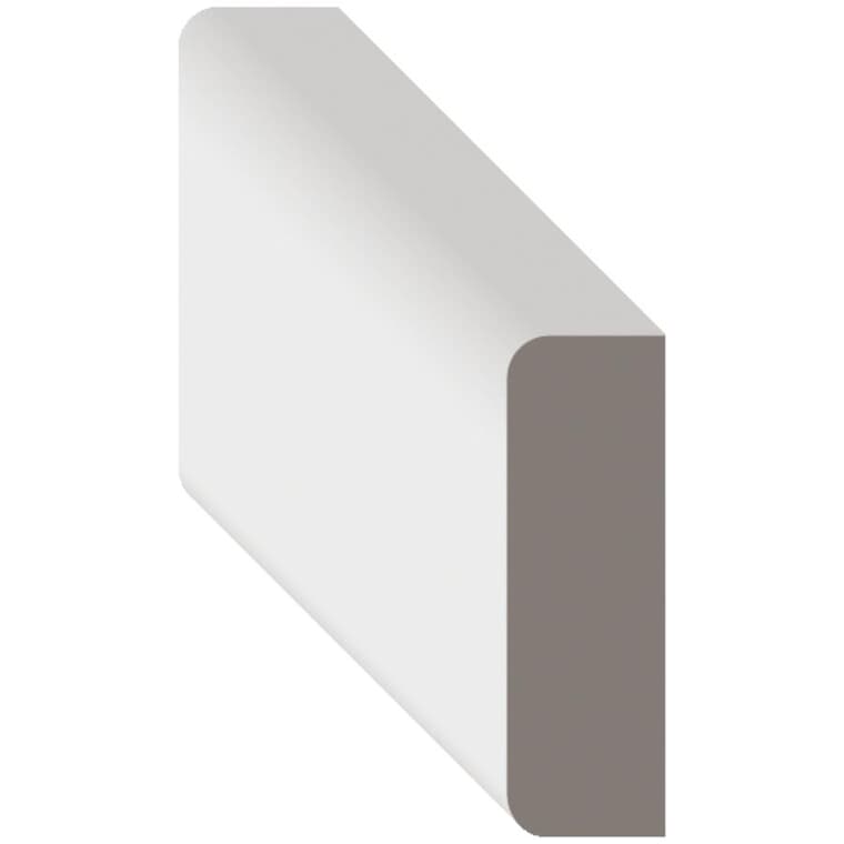 3/8" x 1-1/4" Medium Density Fibreboard Primed Stop Moulding, by Linear Foot