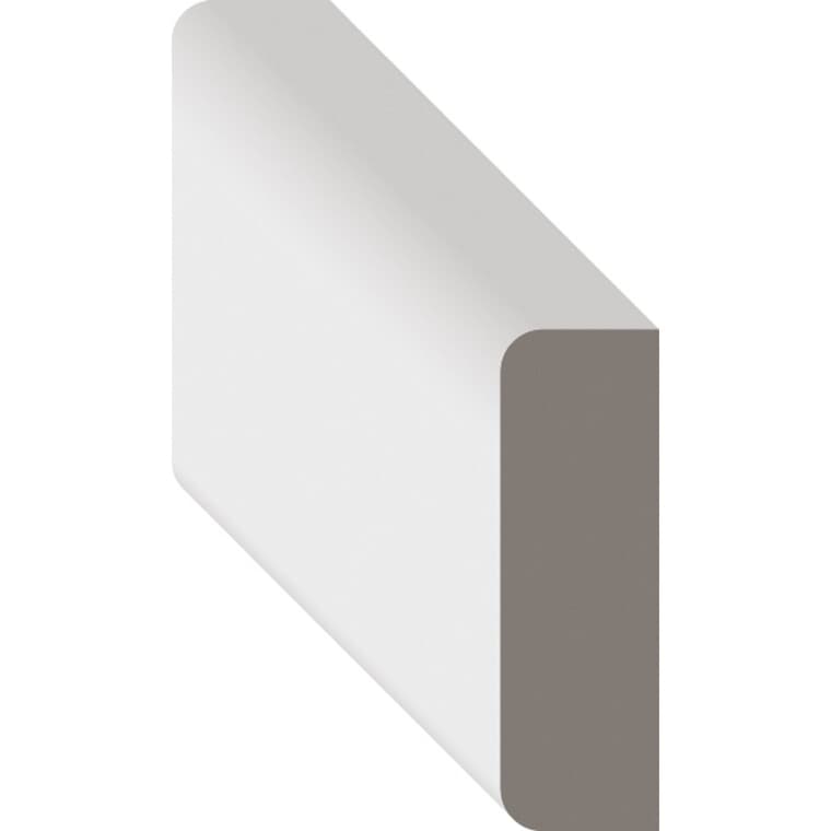 3/8" x 1-1/4" MDF Primed Stop Moulding - by Linear Foot