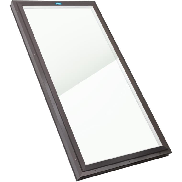 2' x 4' Fixed Curb Mount Low-e Glass Skylight