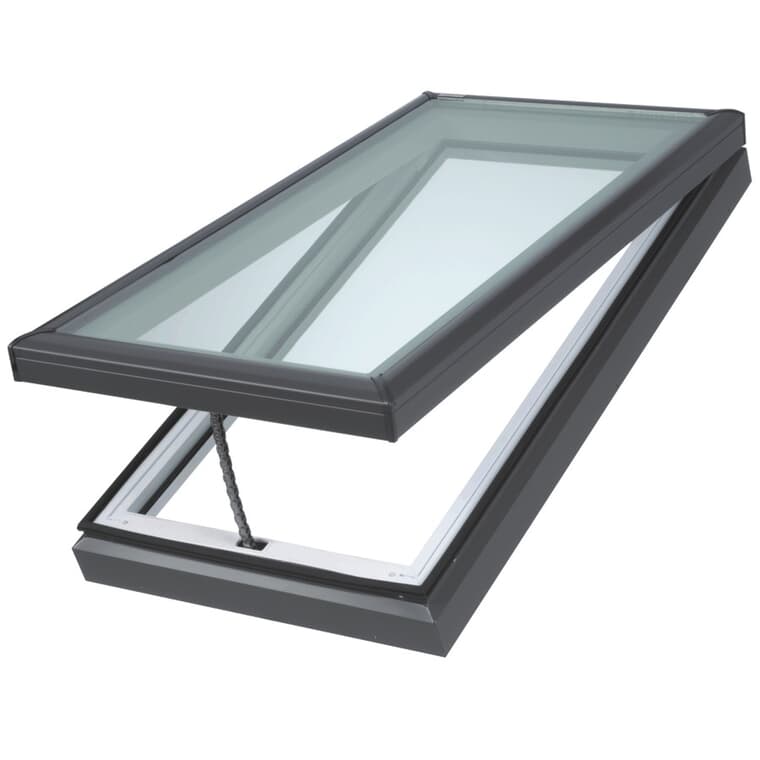23" x 23" Curb Mount Vent Skylight, with Electric Motor