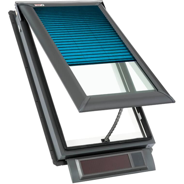21.5" x 46.25" Deck Mounted Solar Vent Skylight
