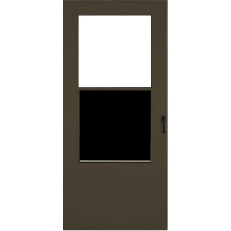 Contre-porte Midview Woodcore ValueCore avec évent simple, 32 x 81 po, brun