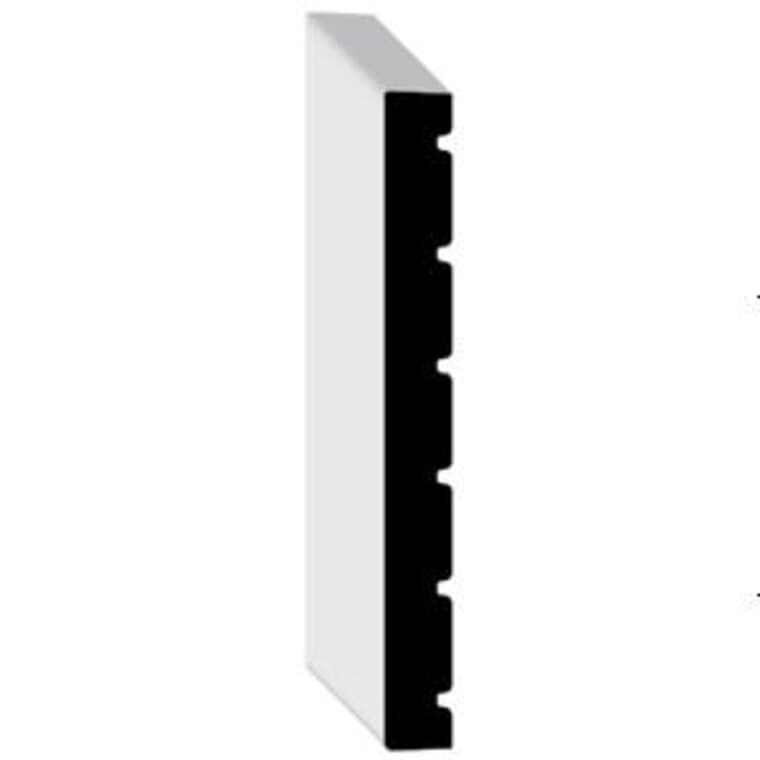 Moulure de montant de porte en panneau de MDF apprêté de 5/8 po x 6-5/8 po x 7 pi