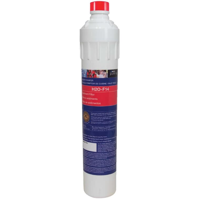 Sediment Filter Cartridge for Pure H20 Systems - 5 Micron