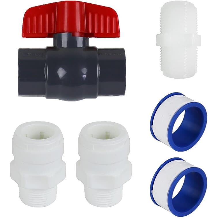 Connector Kit for Whole House Water Filter