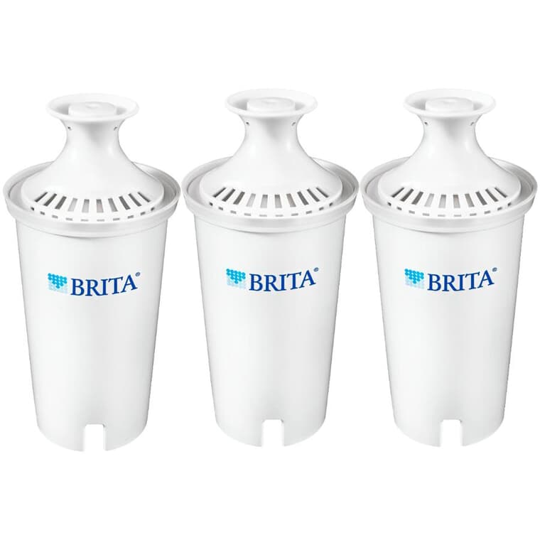 Filtres de rechange pour pichets d'eau Brita, paquet de 3