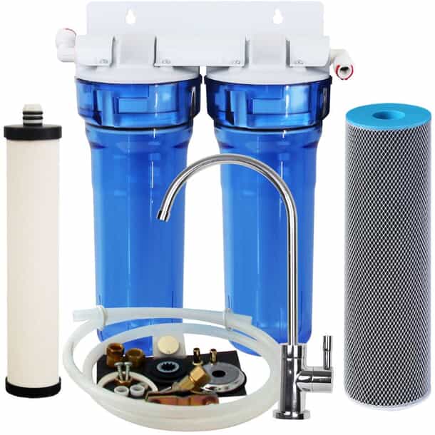 Kit de filtration et sterilisation eau pluie DOMIX | Leroy Merlin