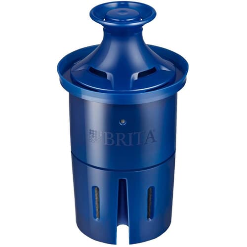 Brita Système de filtration d'eau en pichet, modèle Slim de 5 tasses avec 1  filtre de rechange - 1 ea