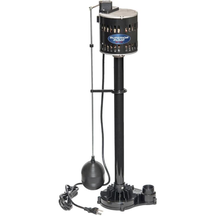 1/3 HP Pedestal Sump Pump - with Cord
