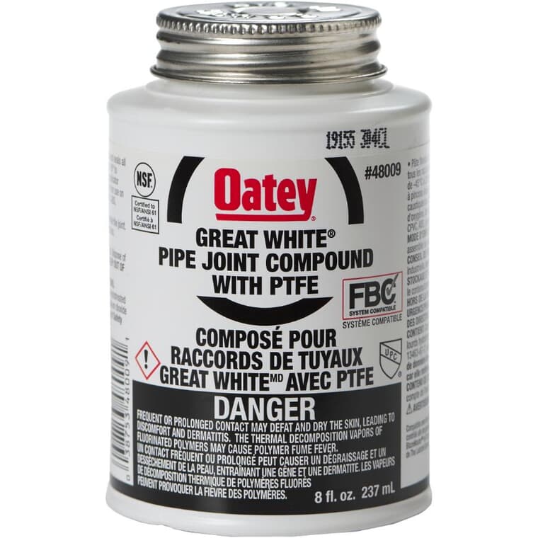 Pipe Joint Compound - White, 237 ml