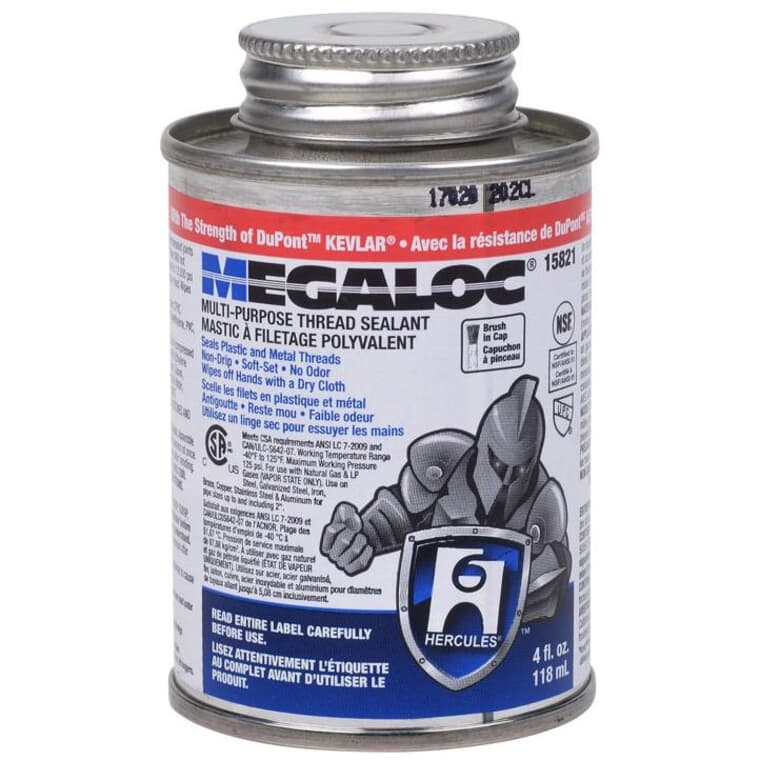 Megaloc Multi-Purpose Pipe Thread Sealant - 118 ml