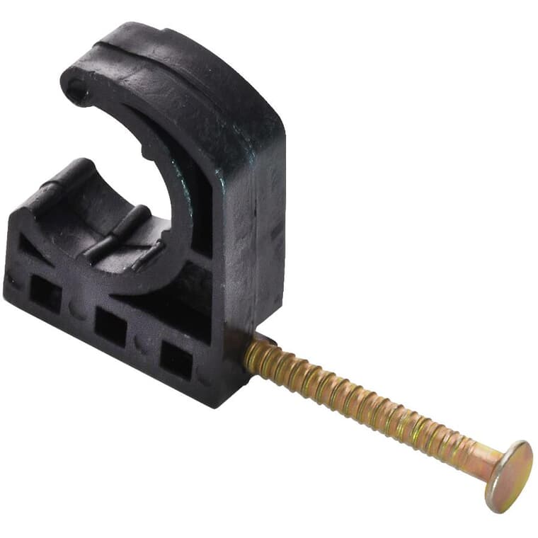 1/2" J-Clamp - with Nail, 100 Pack