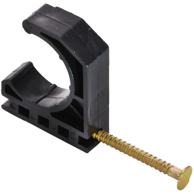 3/4" J-Clamp - with Nail, 100 Pack