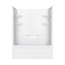 MAAX Gallery 2 Piece AcrylX Left Hand Tub and Shower Less Cap