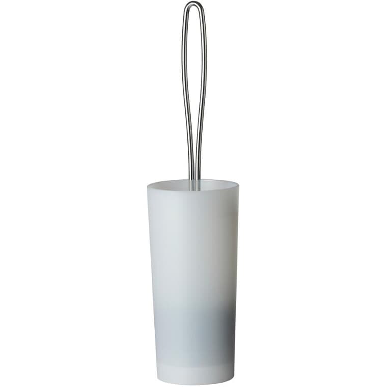 Loop Bowl Toilet Brush with Caddy