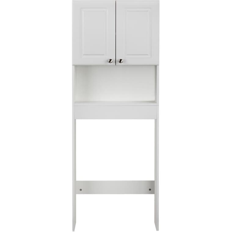 24" x 66'' Halifax Over the John Cabinet - with Two Doors, White