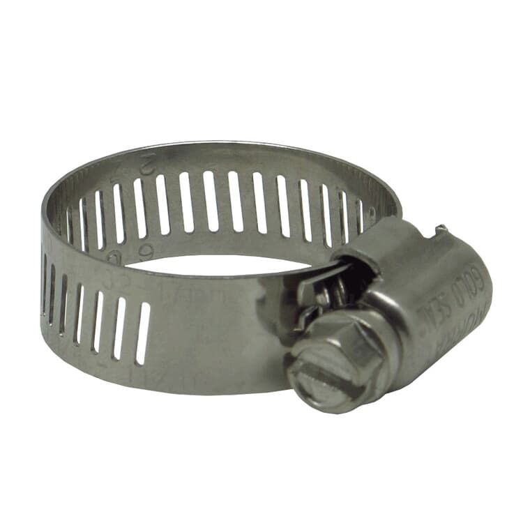 #12 1" Stainless Steel Hose Clamps - 25 Pack