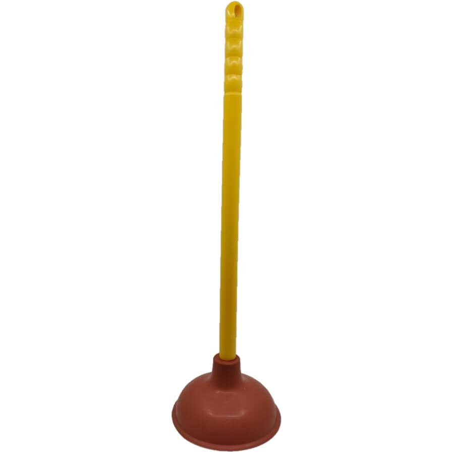 GENERIC:5-1/2" Toilet Plunger - Red