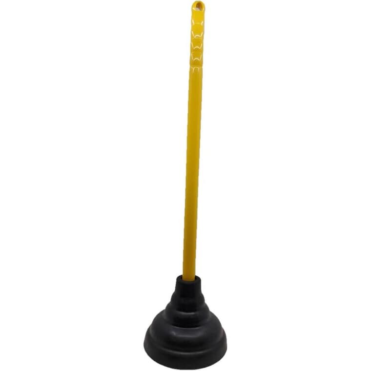 Beehive Shaped Toilet Plunger - Black