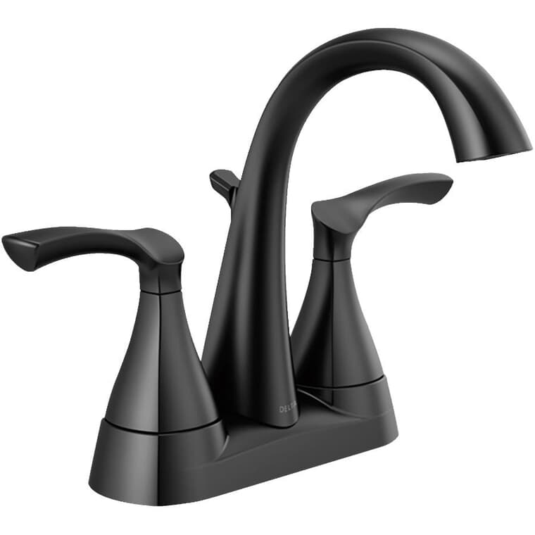Sandover 2 Handle Lavatory Faucet - Matte Black