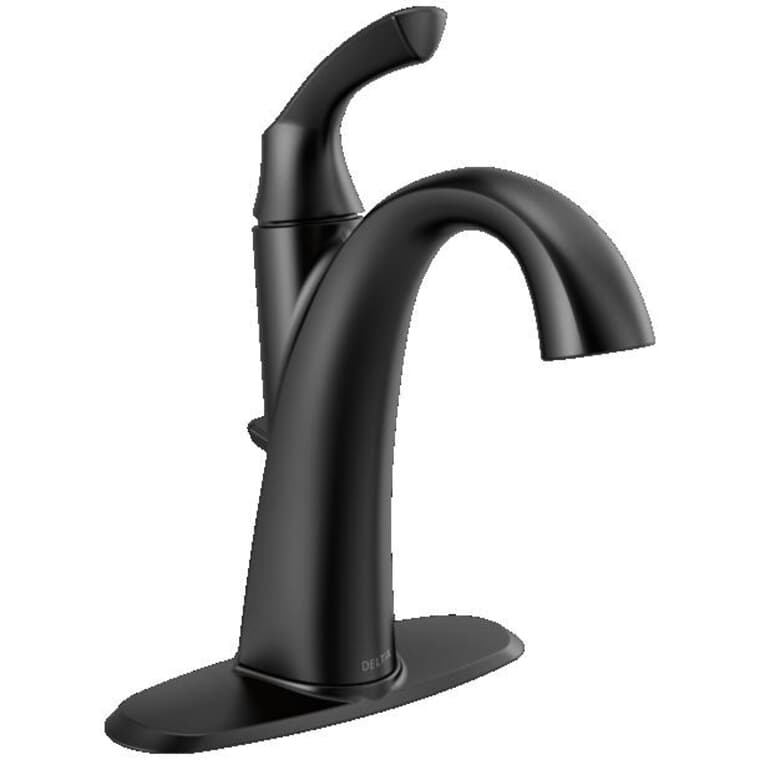 Sandover Single Handle Lavatory Faucet - Matte Black