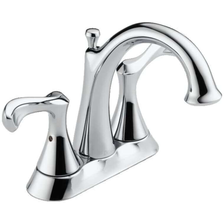 Carlisle 2 Handle Centerset Lavatory Faucet - Chrome
