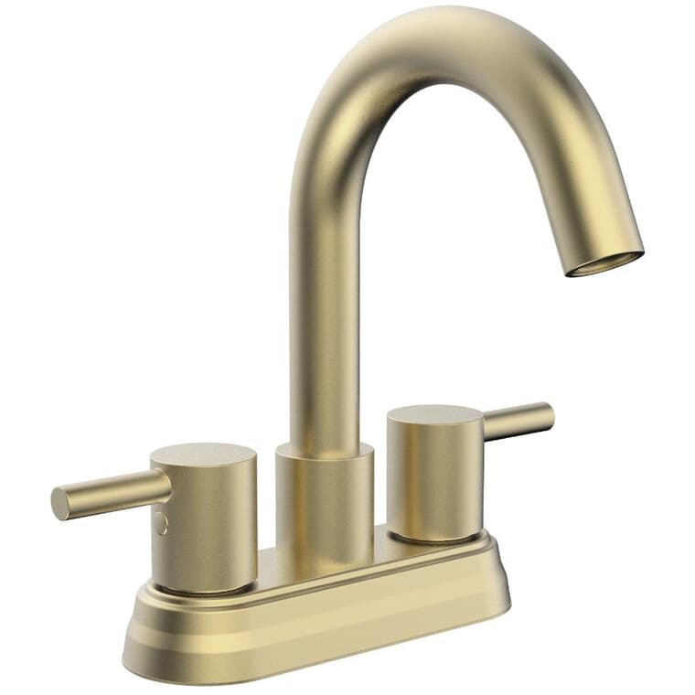 Delphi 2 Handle Centerset Lavatory Faucet - Matte Gold