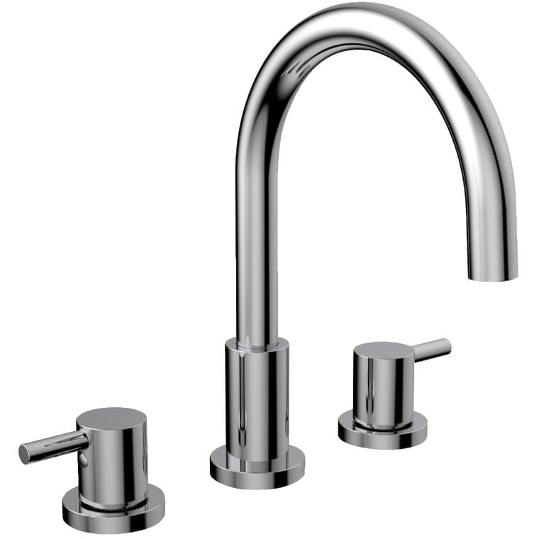 Delphi 2 Handle Widespread Lavatory Faucet - Chrome