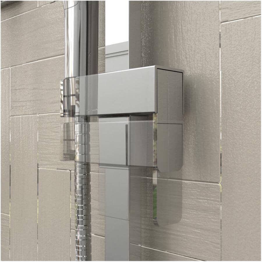 BÉLANGER ESSENTIAL Quadrato Single Handle Pressure Balanced Shower ...