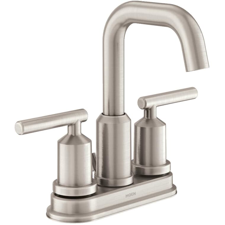 Gibson 2 Handle Centerset Lavatory Faucet - Spot Resist Brushed Nickel
