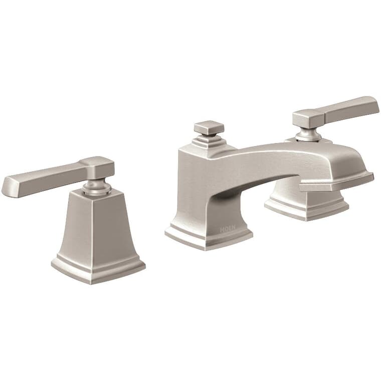 Boardwalk 2 Handle Widespread Lavatory Faucet - Spot Resist Brushed Nickel