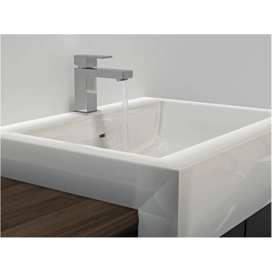 BÉLANGER ESSENTIAL Quadrato Single Handle Lavatory Faucet | Home Hardware