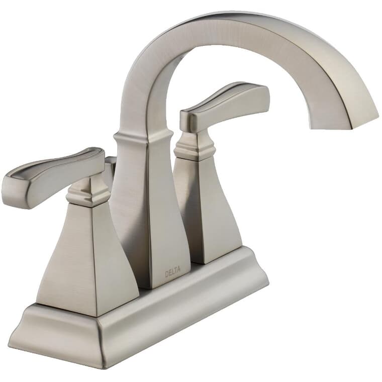 Lakewood 2 Handle Centerset Lavatory Faucet - Spotshield Brushed Nickel