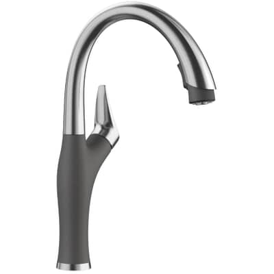 Dual Spray Pull Down Kitchen Faucet Home Hardware
